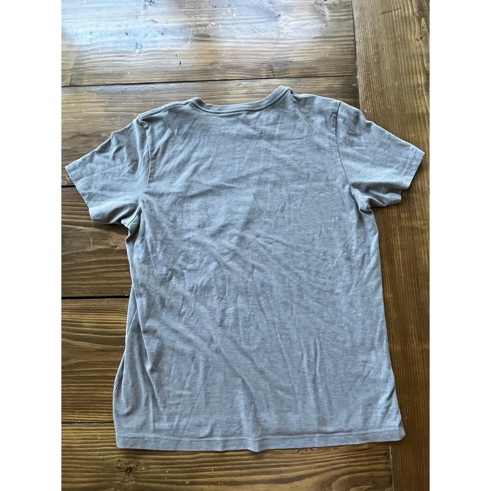 The North Face Womens Gray Short Sleeve Half Dome Logo T-Shirt Size M - Picture 6 of 6